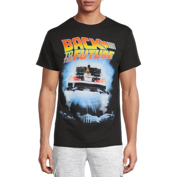 Tシャツ ムービー バック・トゥ・ザ・フューチャー デロリアン