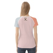 Women's All-Over Print T shirt Real 4510