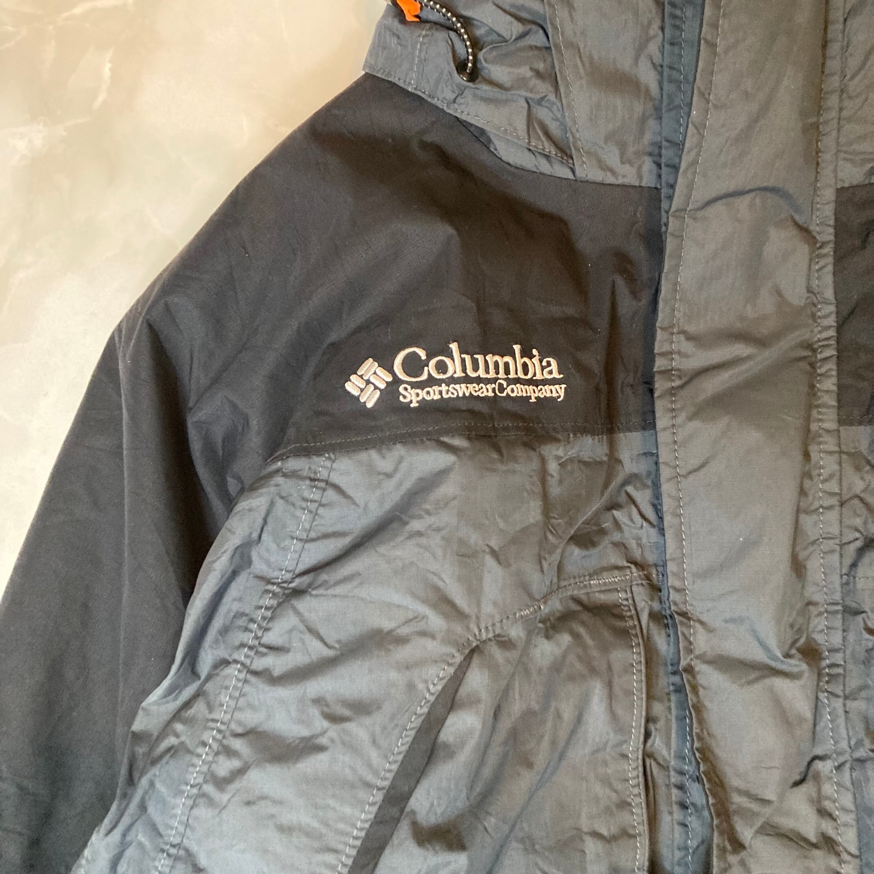 インナーフリース付き】Columbia マウンテンパーカー M フード付き 