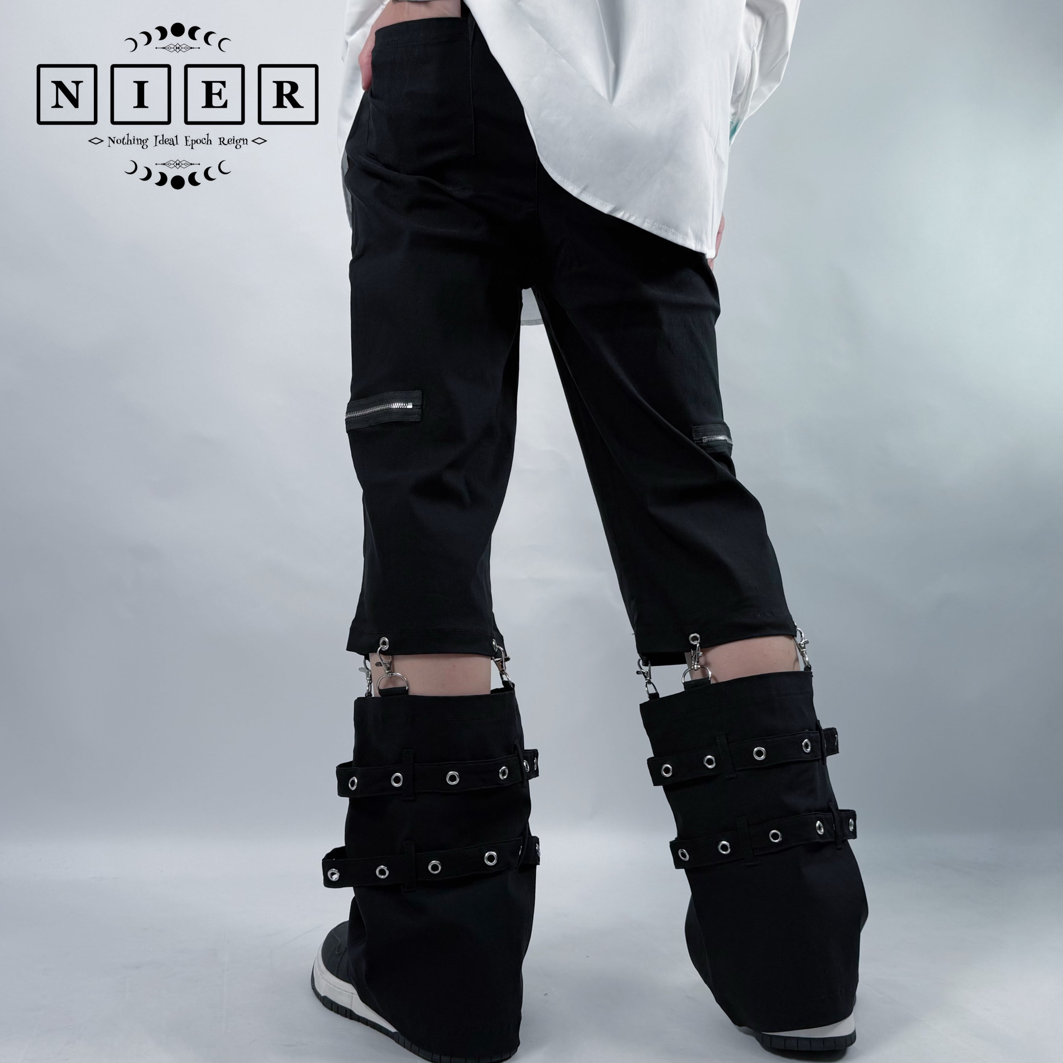 先着50点限定55%OFF》2WAY GIMMICK DESIGN PANTS【BARCODE2】 | NIER