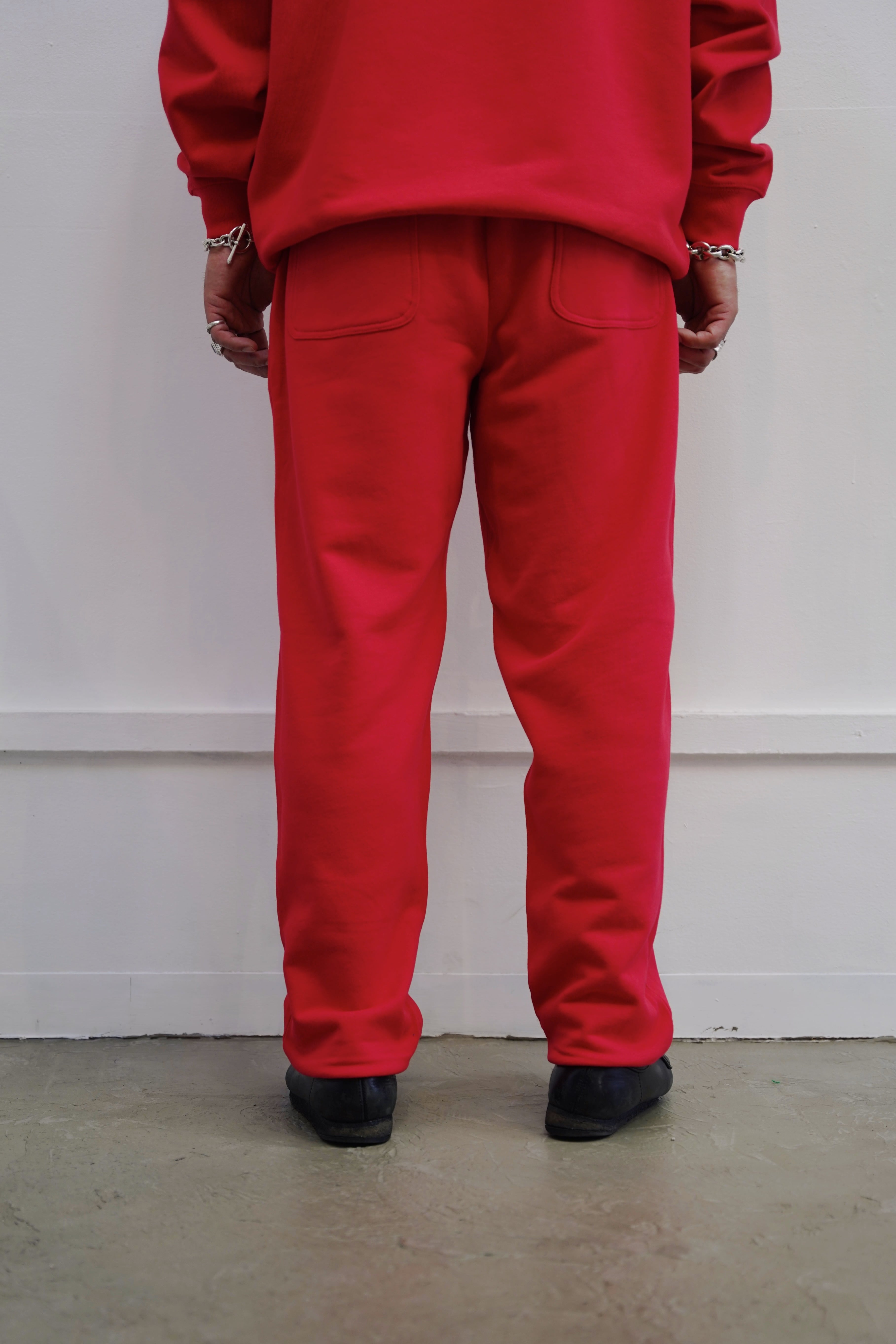 MM ASS TEAM SWEAT SETUP RED | BEARD ROOM