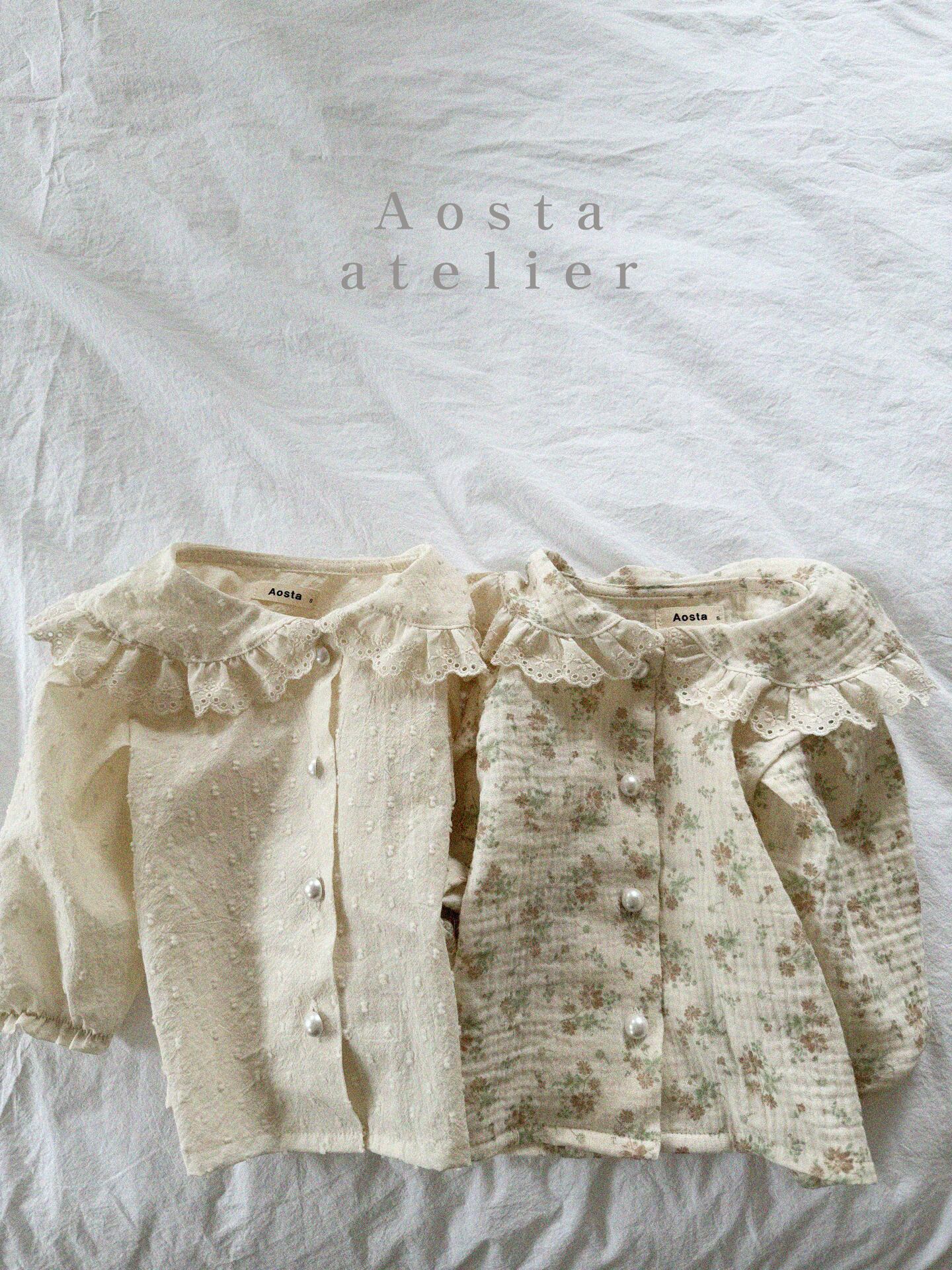 lindy blouse【ao】※3月中旬発送予定