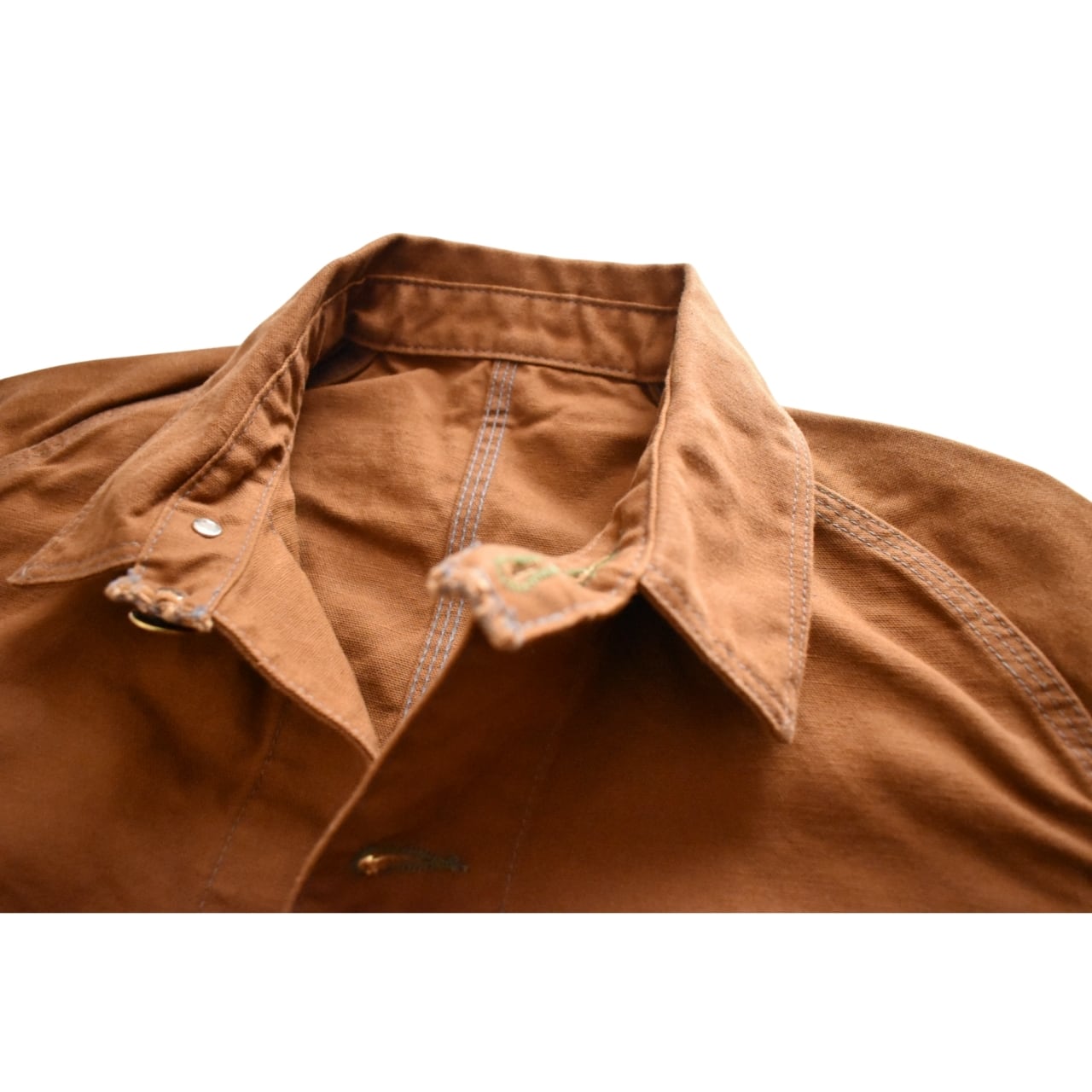 TCB jeans / Cat Head Jacket Brown Canvas - キャットヘッド