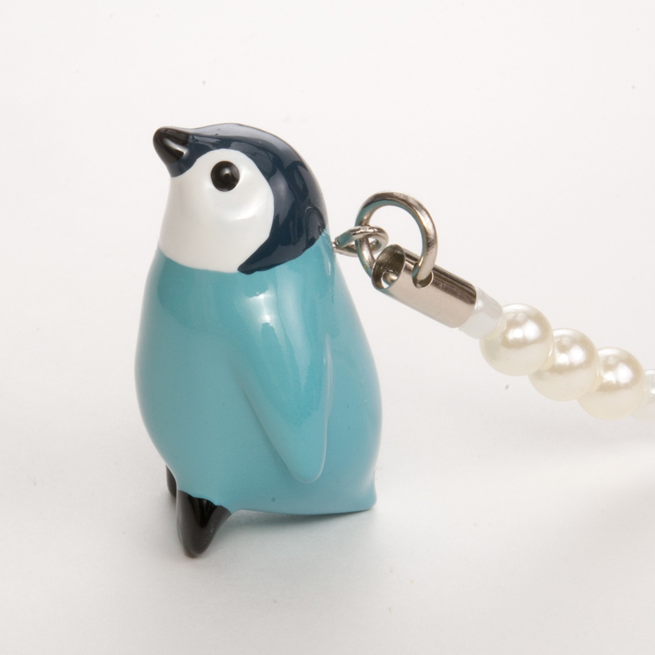鳥シリーズ ペンギン ストラップ ブルー BO-4002