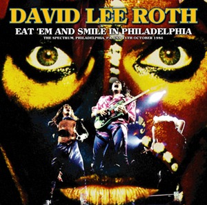 NEW DAVID LEE ROTH EAT 'EM AND SMILE IN PHILADELPHIA 1986 2CDR Free Shipping