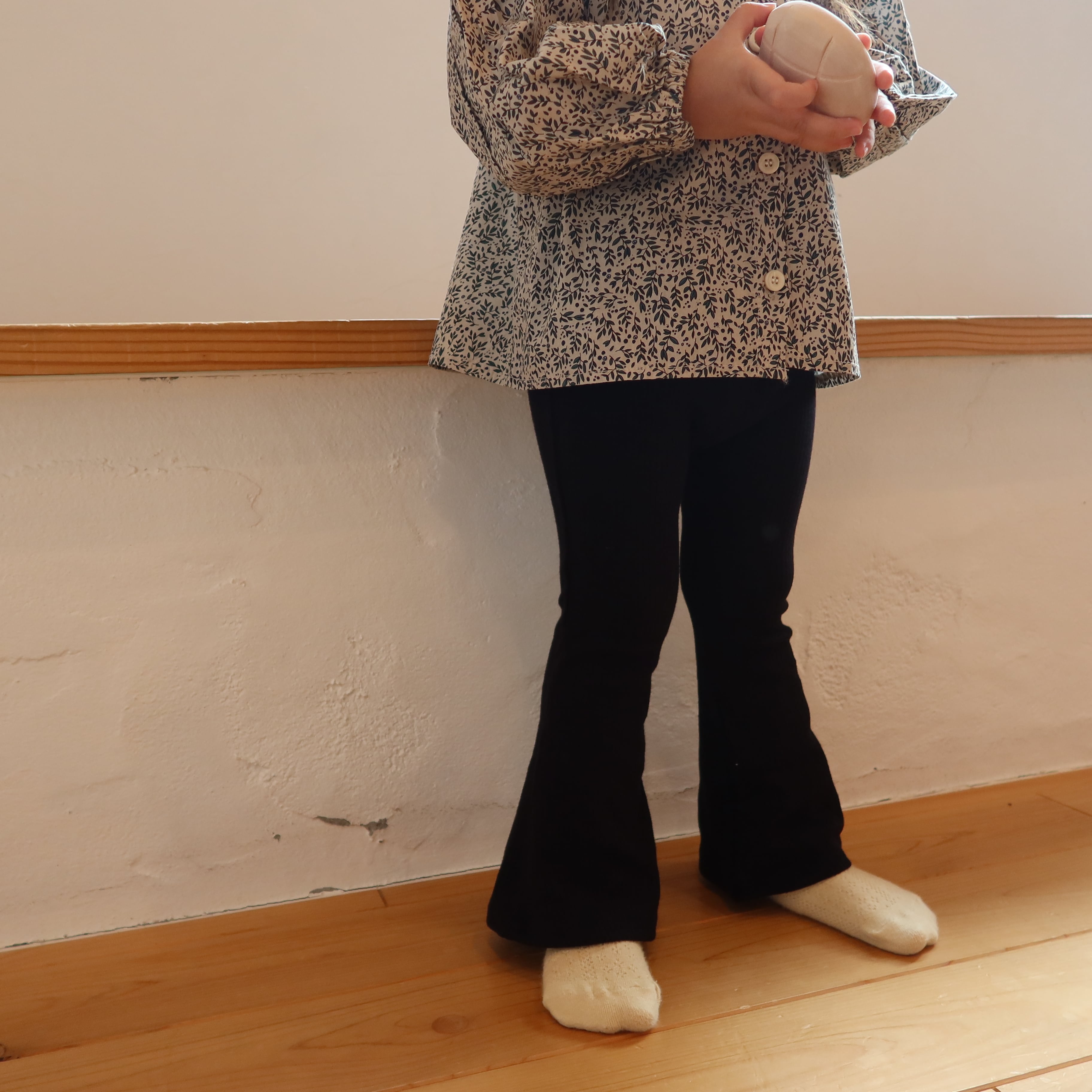 originalリブフレアパンツ | 韓国子供服 Bisque -びすく-