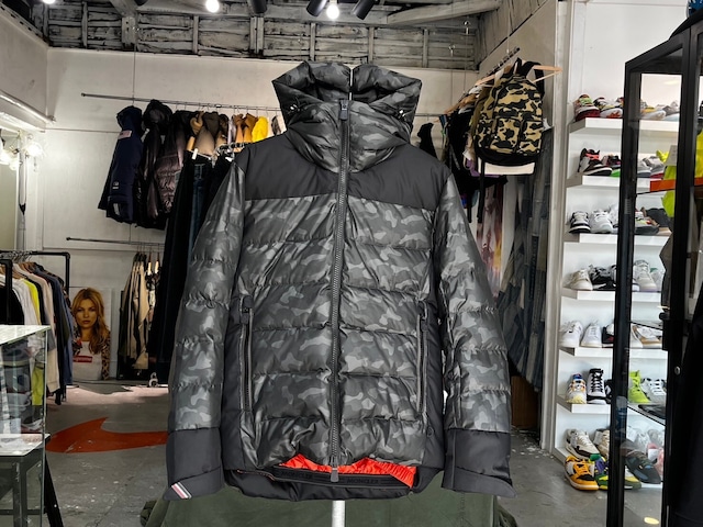 MONCLER GRENOBLE LANDER DOWN JACKET BLACK CAMOUFAGE 2 36608