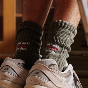 【3足セット】Urban Luck Message Socks（アーバンラック メッセージソックス）