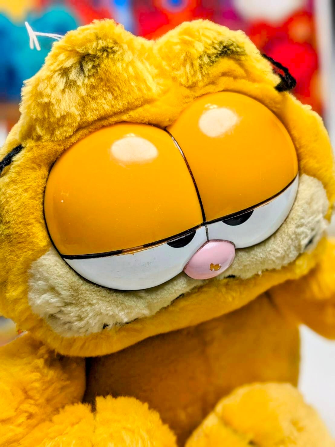 ☆ VINTAGE ☆【ガーフィールド（Garfield）③】70年代 80年代 〘VINTAGE ビンテージ〙 ぬいぐるみ 〚アメリカン雑貨 アメトイ〛