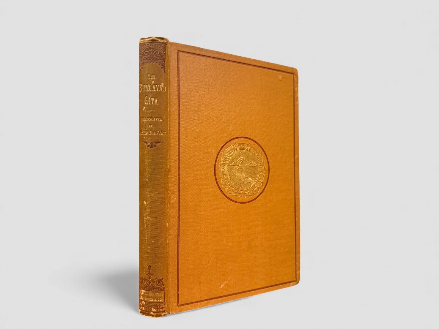 【SSR019】【THIRD EDITION】The Bhagavad Gita; or, The Sacred Lay(1893) /John Davies