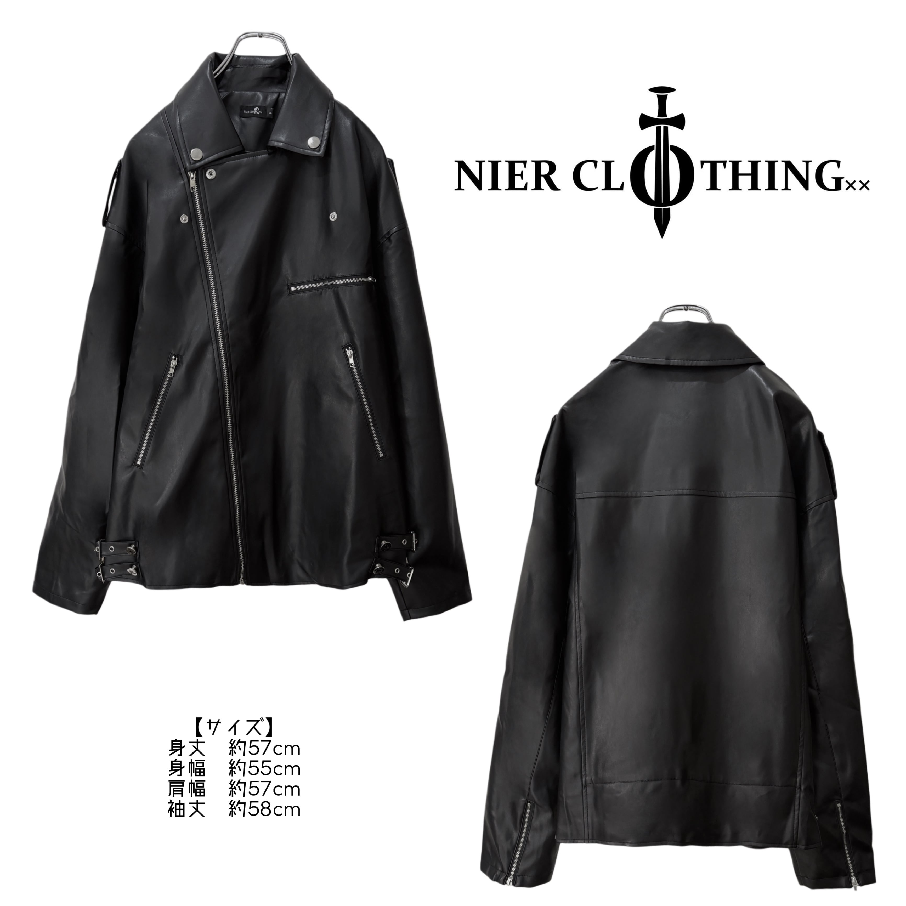 BLOOD LINER PU LEATHER JACKET | NIER CLOTHING