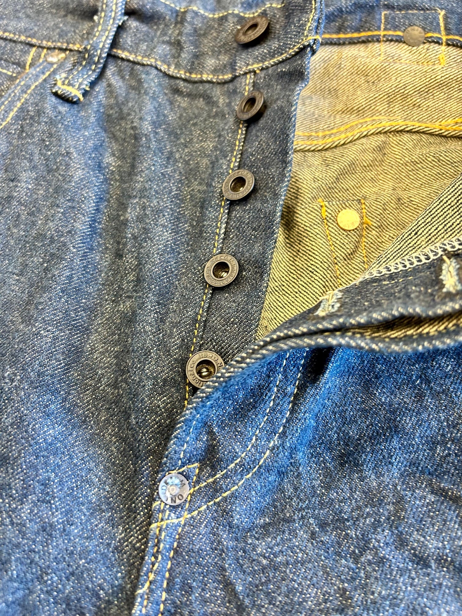 ONI DENIM(鬼デニム)15oz Ishikawadai Loose Straight Denim- ルーズ