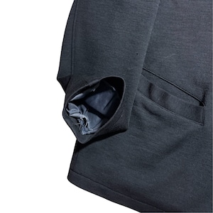 Jean Paul GAULTIER HOMME black knit coverall jacket