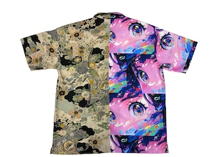 着物スタイルシャツ LLサイズ 702002A10　KIMONO　送料無料