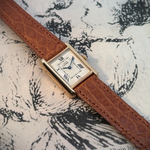 Cartier 《マストタンク》 クオーツ 1990年代 【1871】