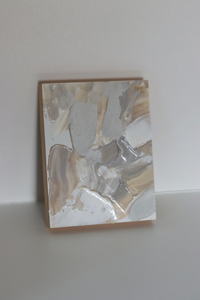 No title(oval, square)・テクスチャーアート