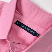 RALPH LAUREN ラルフローレン ビッグポニー 長袖シャツ サイズ 11 /ピンク/レディース/インパクト21