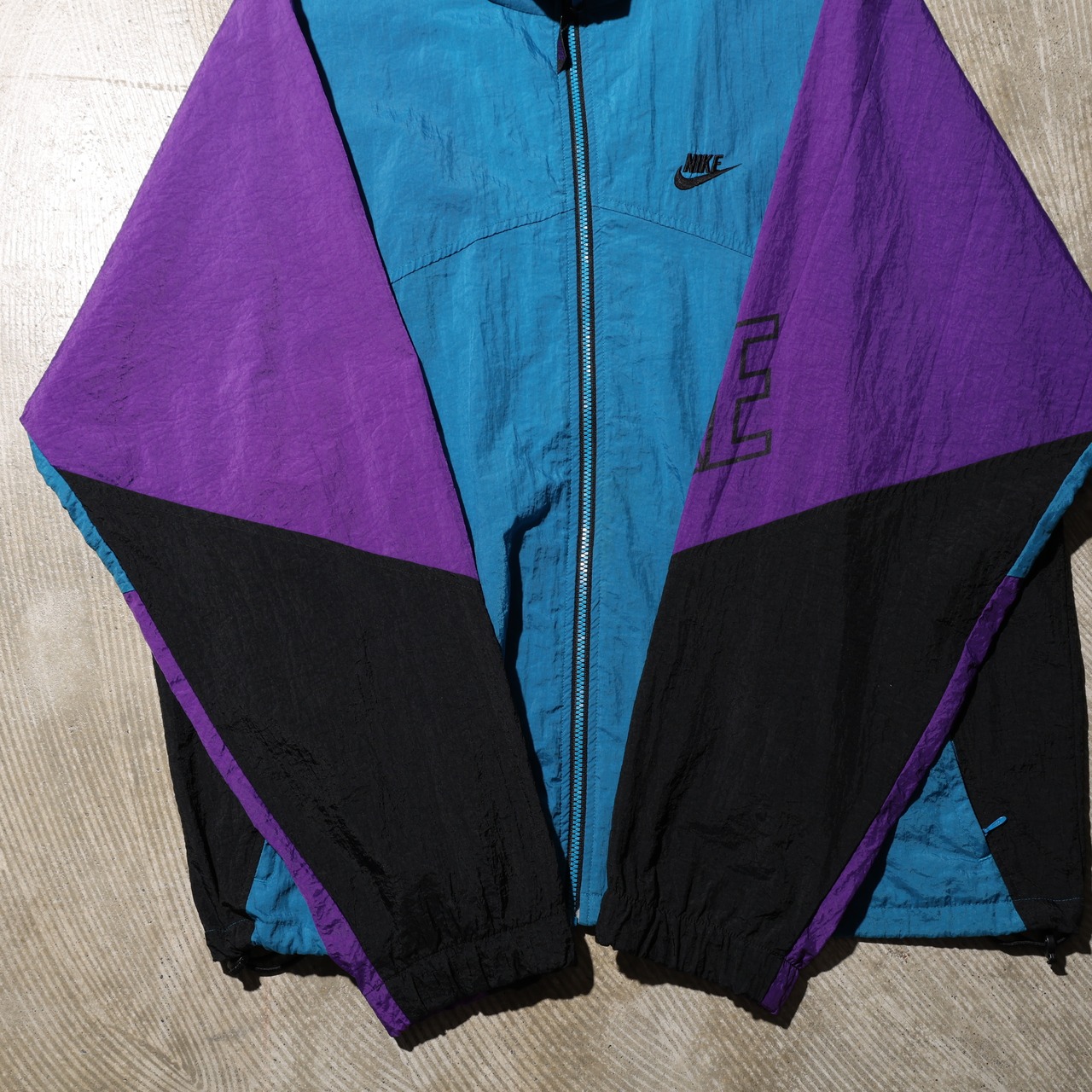 美品 XL 80s NIKE ナイロンジャケット ウインドブレーカー ナイキ