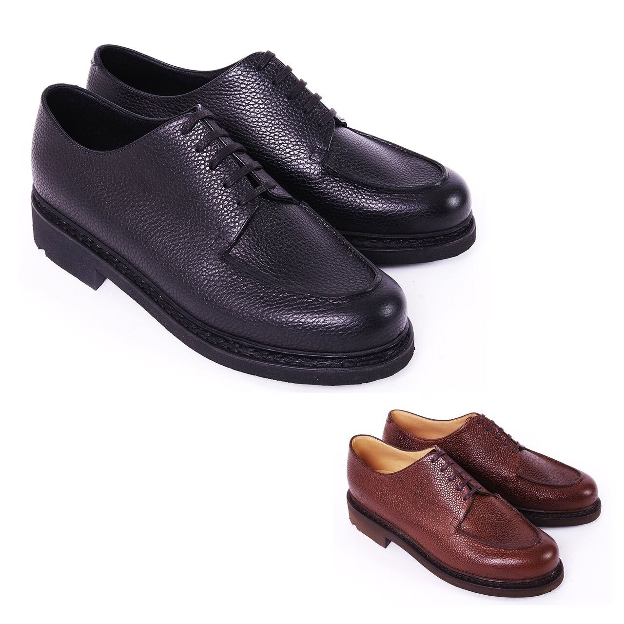 ミラージュほぼハーフコンプリート PARABOOT for ARPENTEUR> MIRAGE ONE CUT GRAIN LEATHER | the