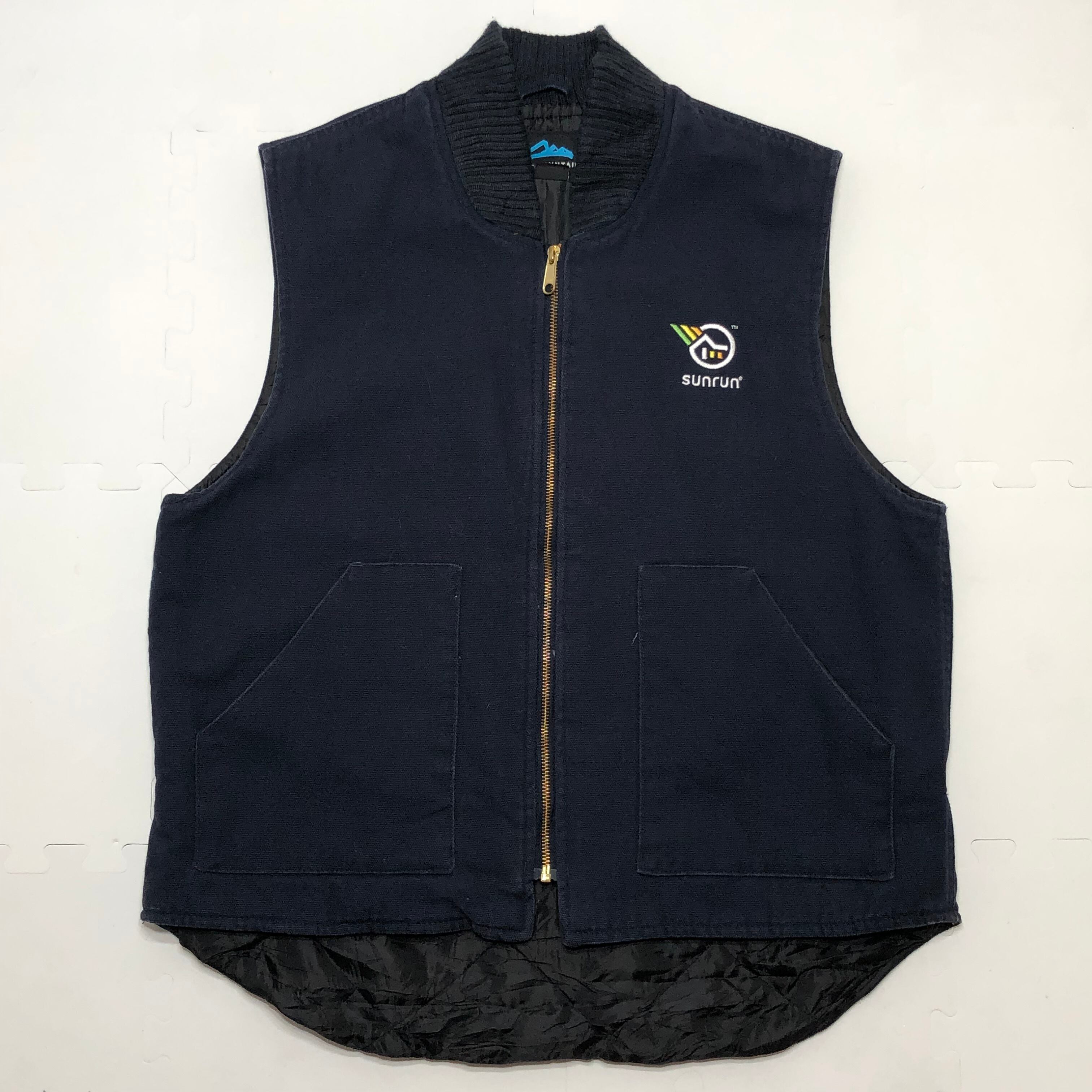 カーハート　カスタムハンティングベスト Carhartt ネイビー 00's~ “Carhartt” Duck Vest SIZE L NAVY 00年代 カーハート ダック