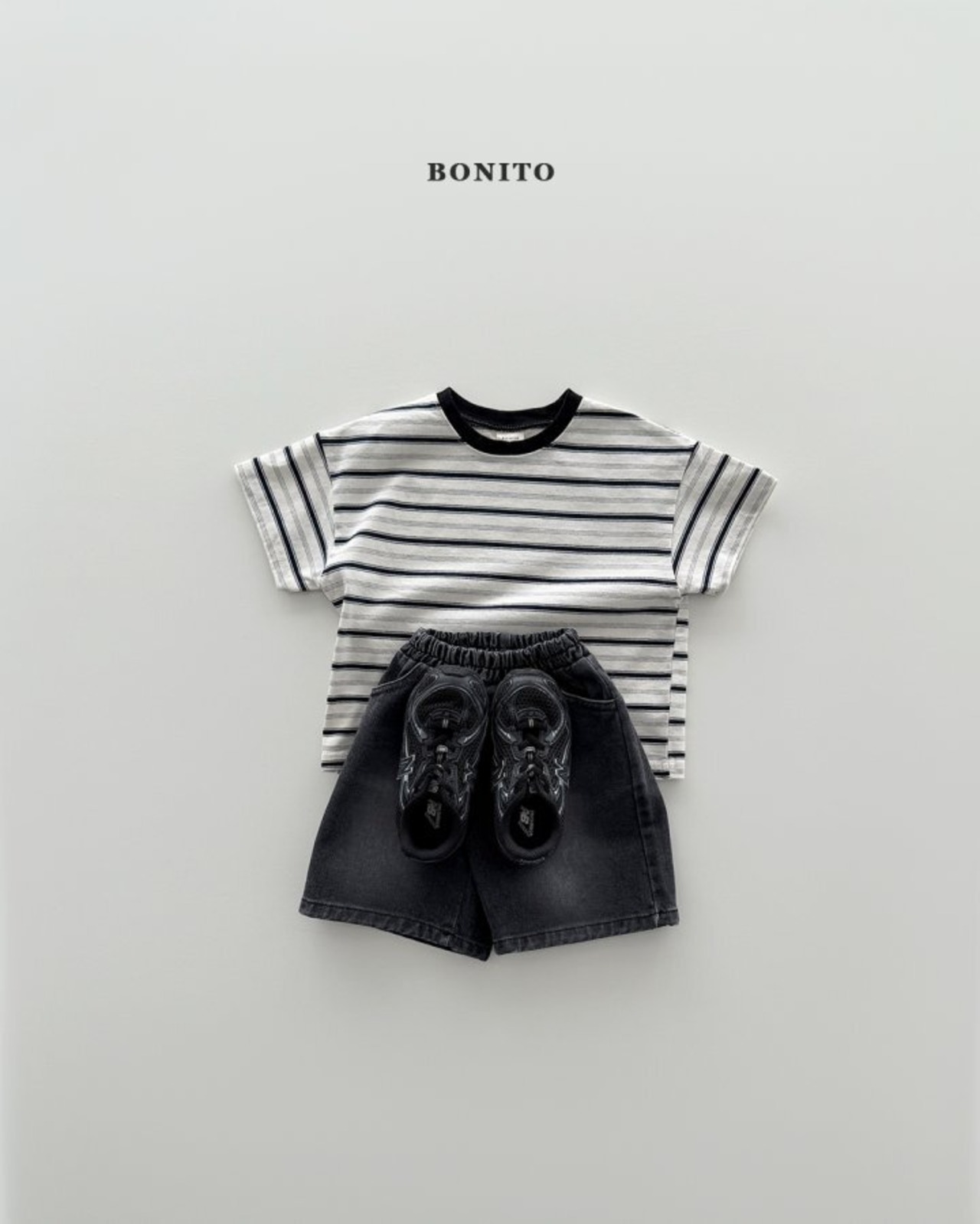 BONITO 26/SS モアストライプTシャツ