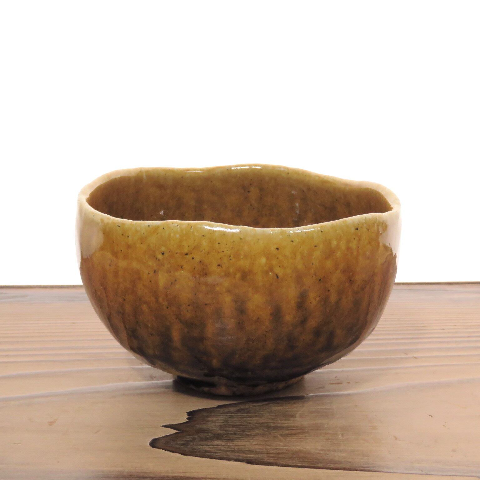 作者不詳 飴釉 茶碗 送料込 b62-z | こがん堂 大阪・梅田の