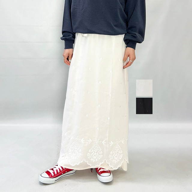 SHINZONE シンゾーン LACE APRON SKIRT 26SMSSK03 2026春夏新作 [送料無料]