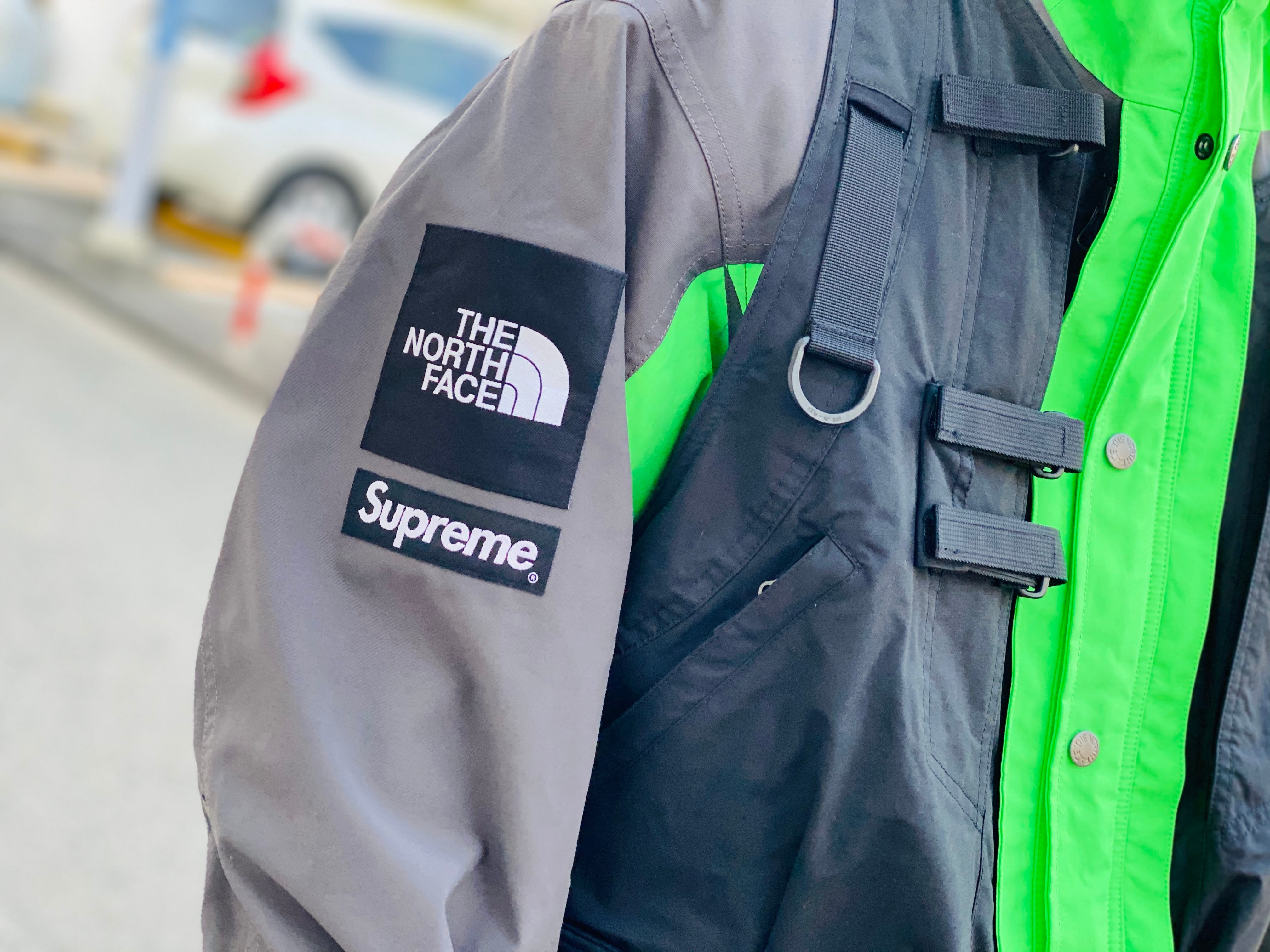 20SS Supreme The North Face RTG Jacket + Vest Bright Green LARGE ...