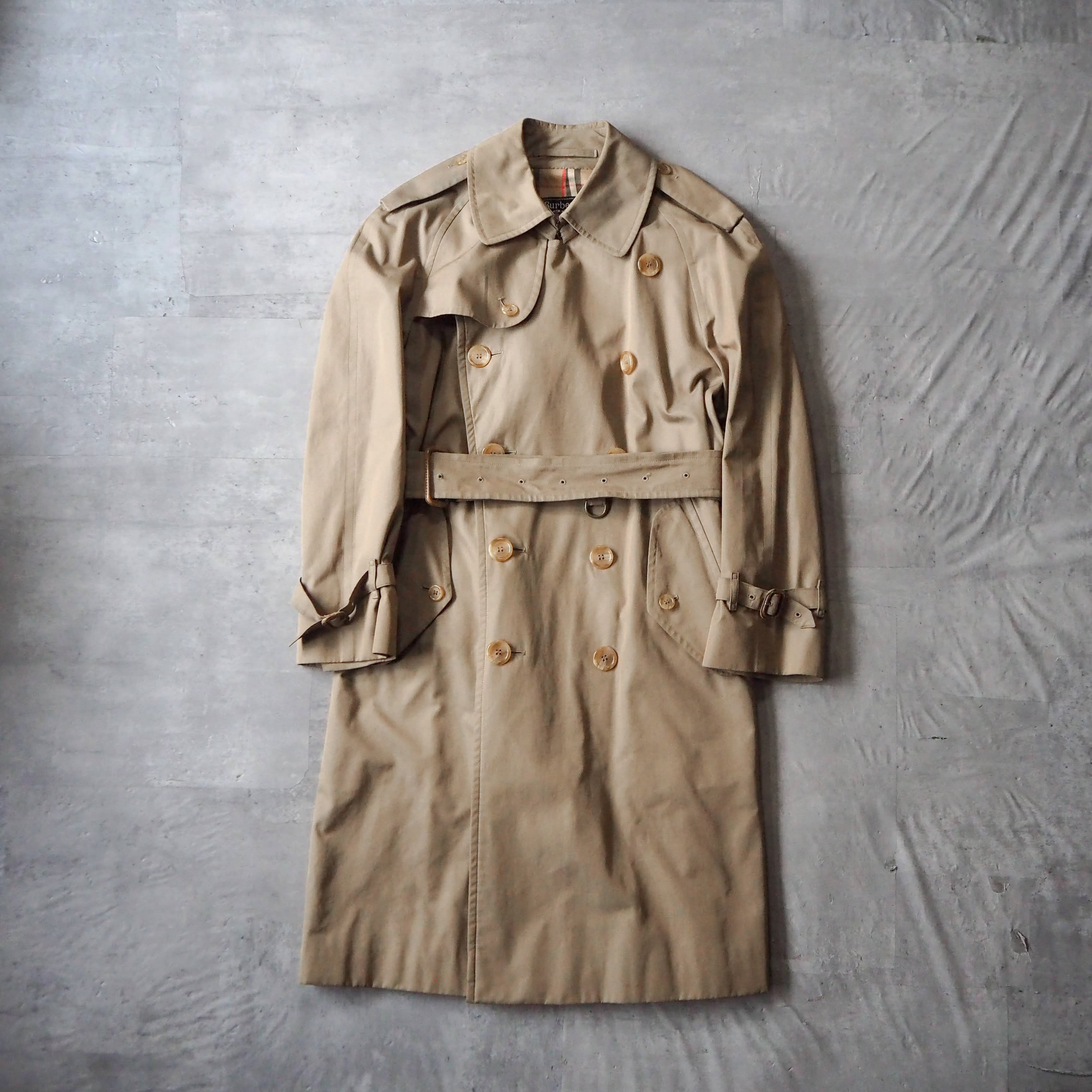 70s-80s “BURBERRYS” trench coat made in England 70年代 80年代 バーバリー 英国製 トレンチコート