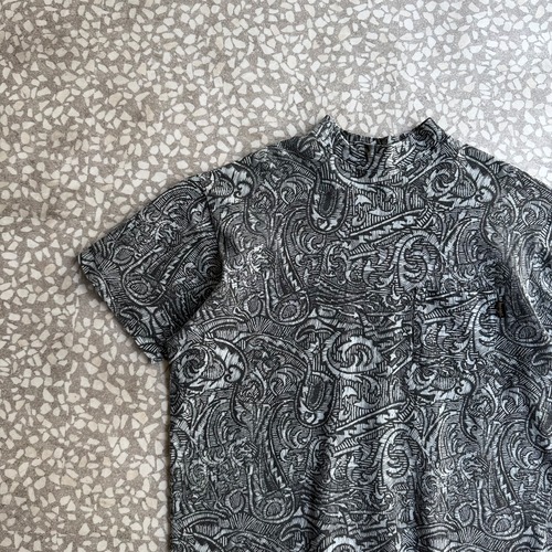 STUSSY / 80’s paisley “総柄” T-shirt size L