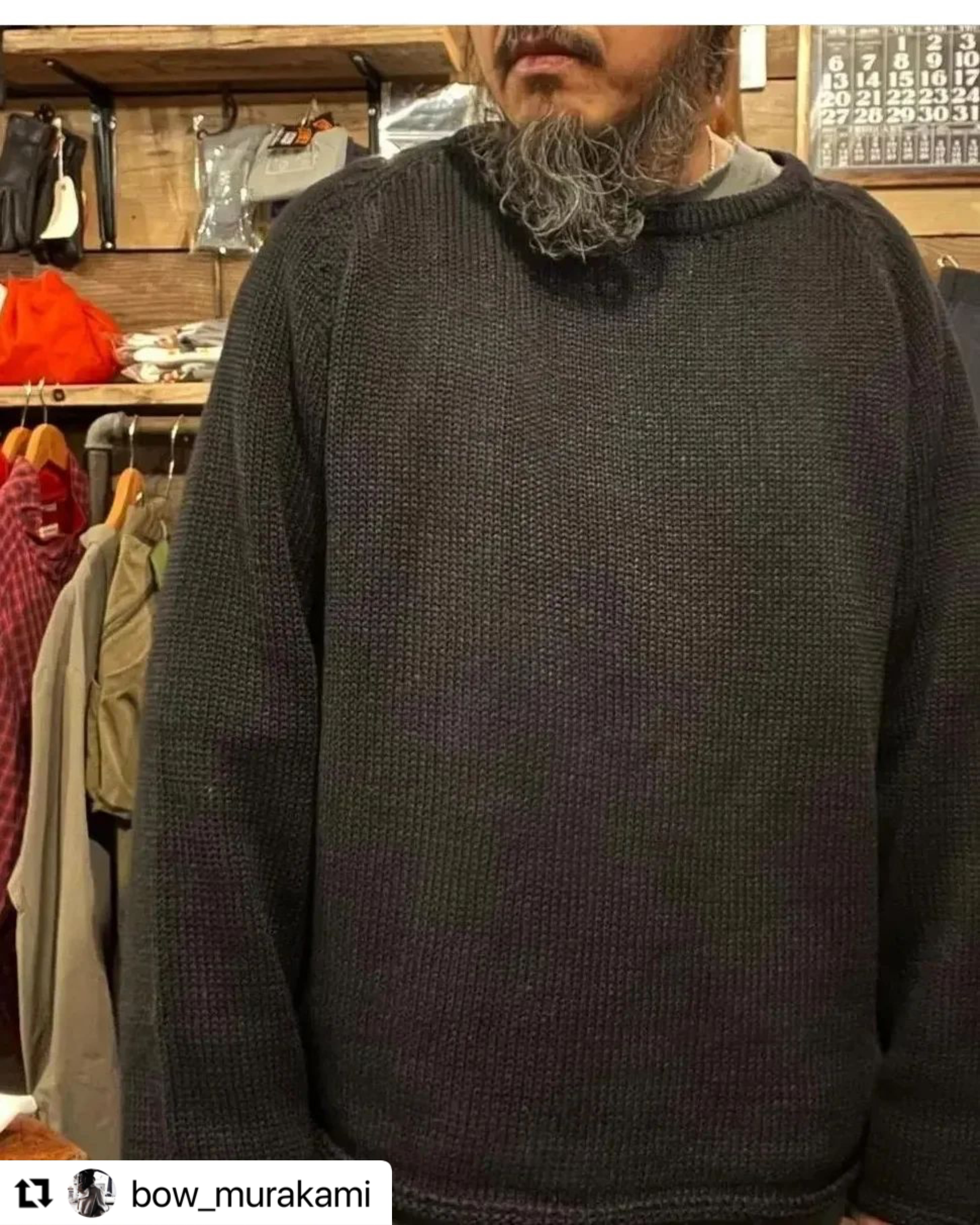 BAA COSTUME MFG. cotton summer knit ニット BAA COSTUME MFG. 