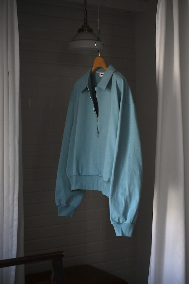 REVERBERATE / HALF ZIP JERSEY (L.BLUE)