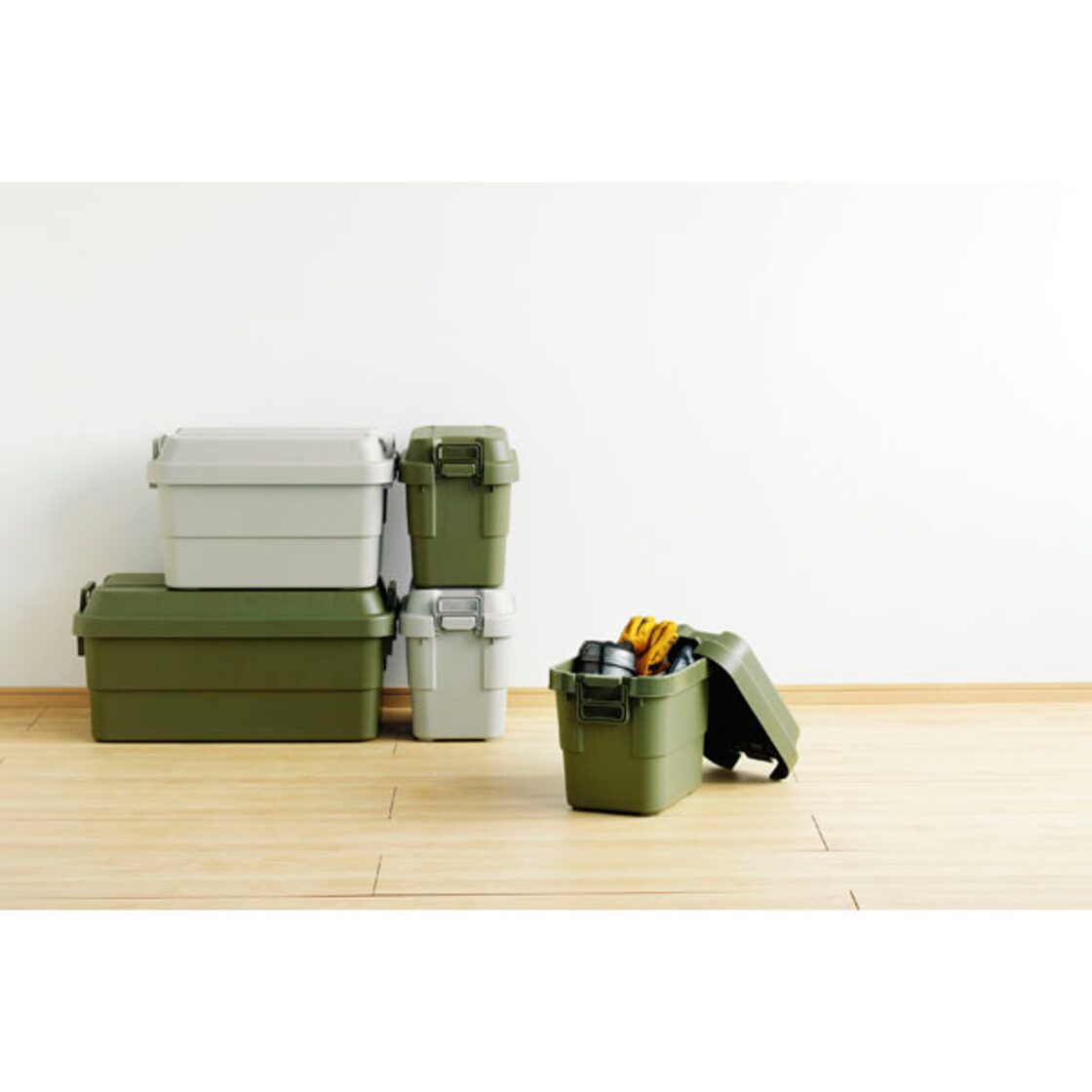 トランクカーゴ20L カーキ アウトドア キャンプ 収納ボックス 収納 