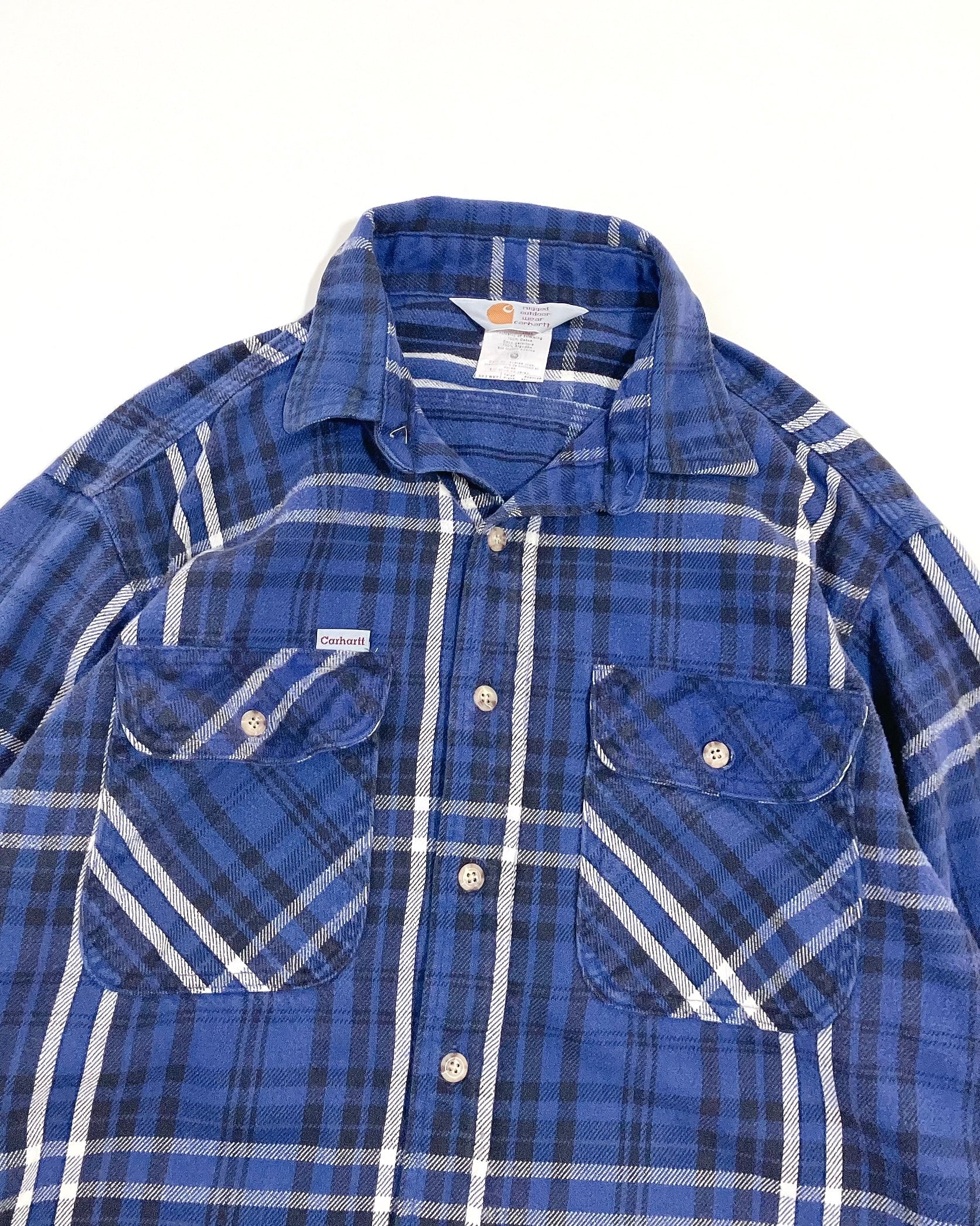 90s bitch skateboards Plaid Flannel Zipup Shirt / ビッチスケート