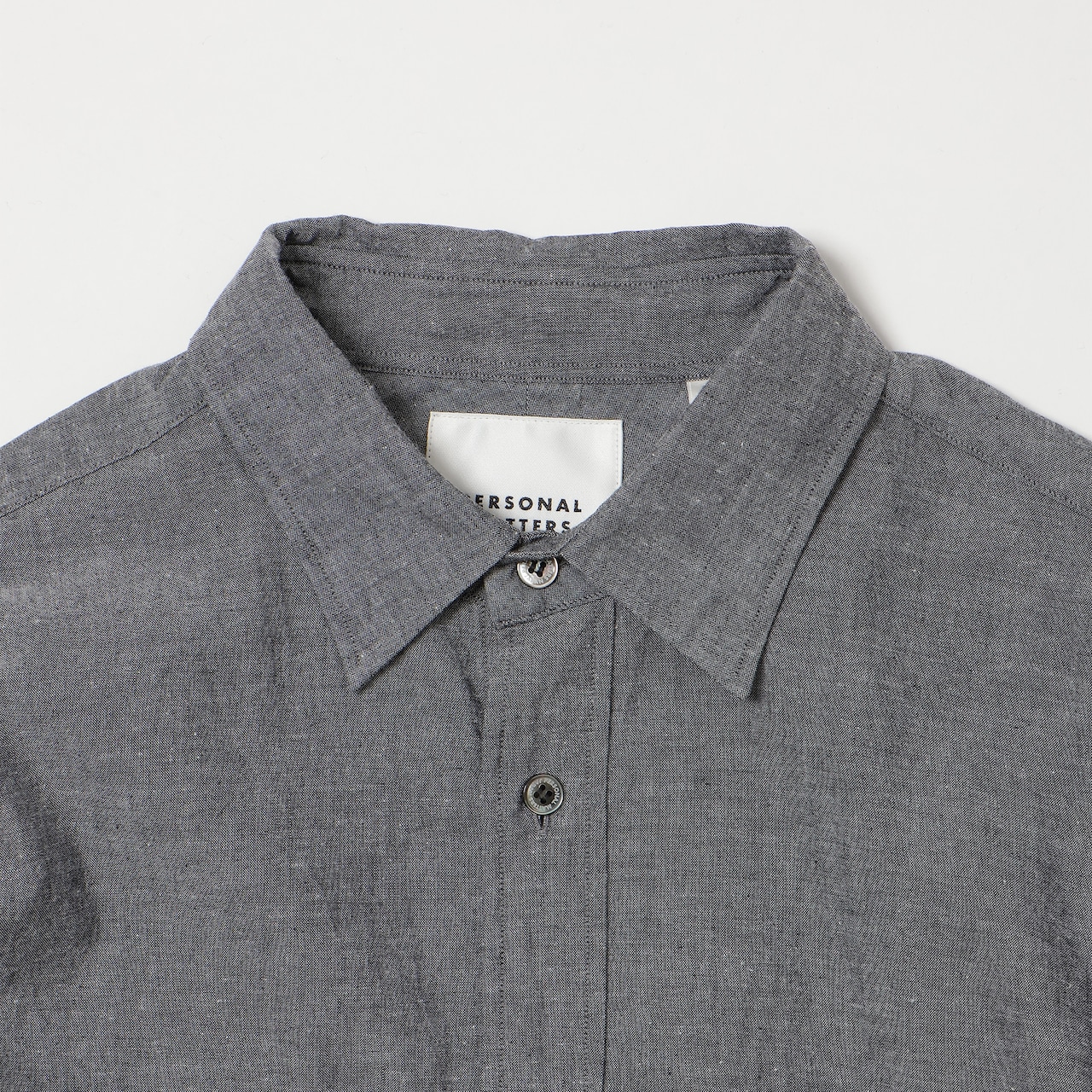 PERSONAL MATTERS PROJECT N°15 COTTON CHAMBRAY SHIRT