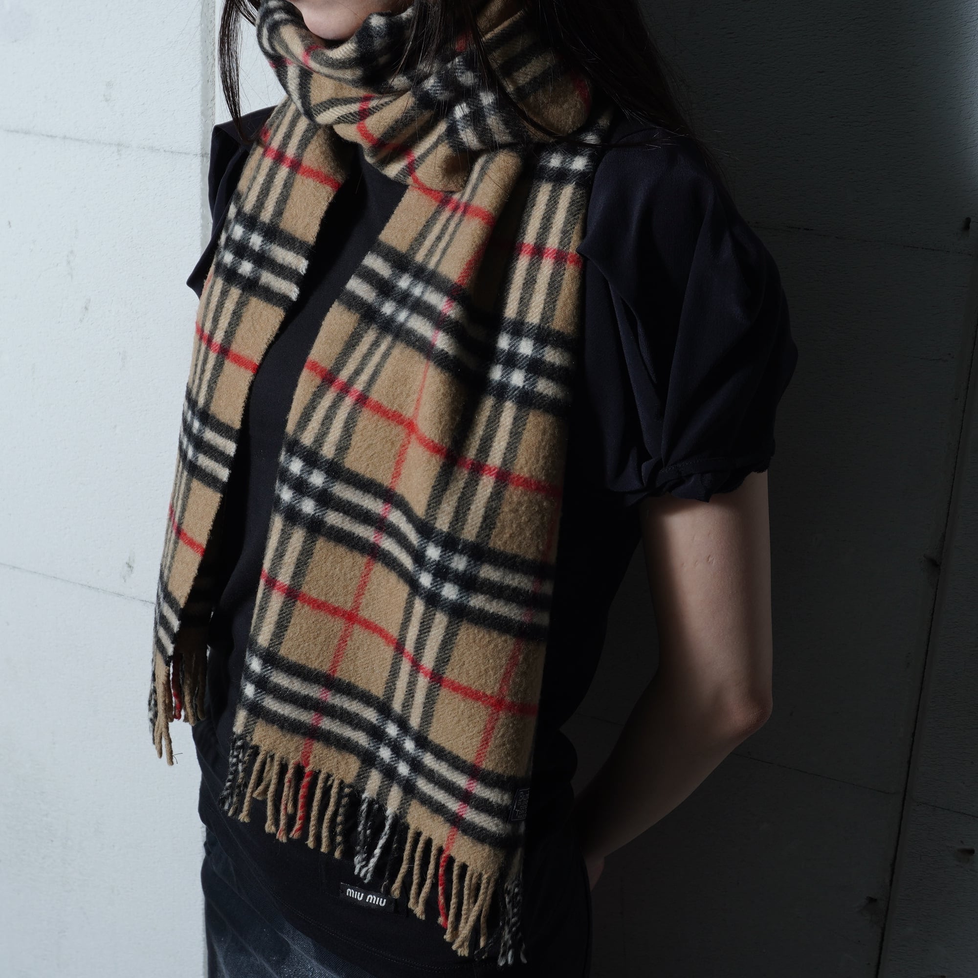Vivienne Westwood】ヴィヴィアンウエストウッド チェック柄変形タイト