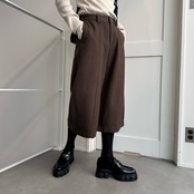 Melton touch curve  bermuda PT/brown
