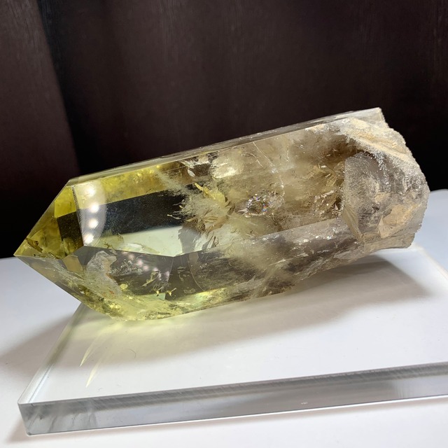 no2.超透明☆虹有り♪大きいシトリン ポイント