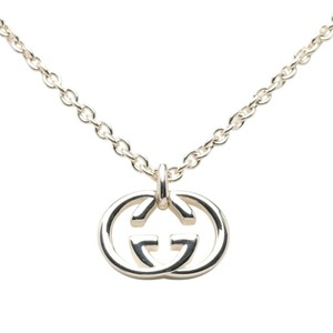 グッチ インターロッキングG ネックレス SV925 シルバー レディース GUCCI 【中古】