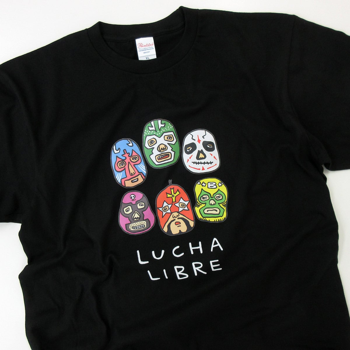 ルチャリブレ ゆるい カラー 6マスクマンズ Tシャツ sp24 プロレス Lucha Libre