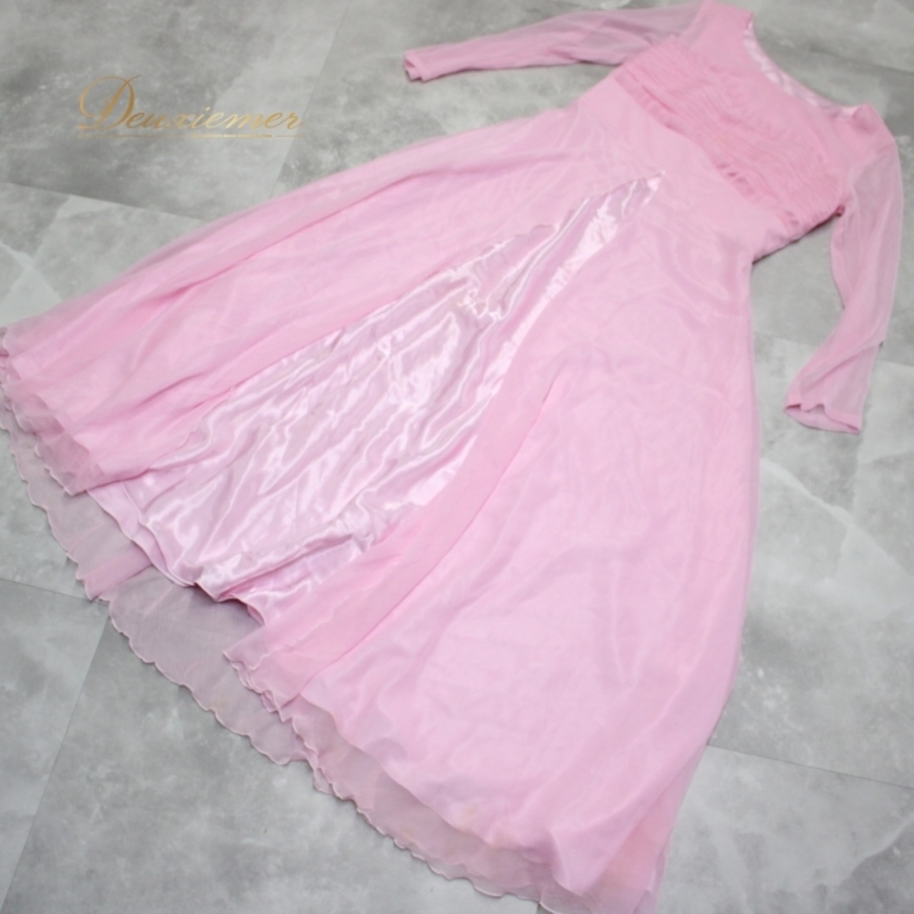 社交ダンス 衣装 スタンダード ドレス ワンピース レッスンウェア パーティ衣装 thang loi 無地 シンプル 光沢感 ピンク系 かわいい 清楚 春色 フレアスカート ダンス用 高級感 きれいめ おしゃれ 可愛いスタイル パーティー用 ドレスアップ 上品 ファッション ブライズメイド 結婚式 カジュアル レディース 体型カバー