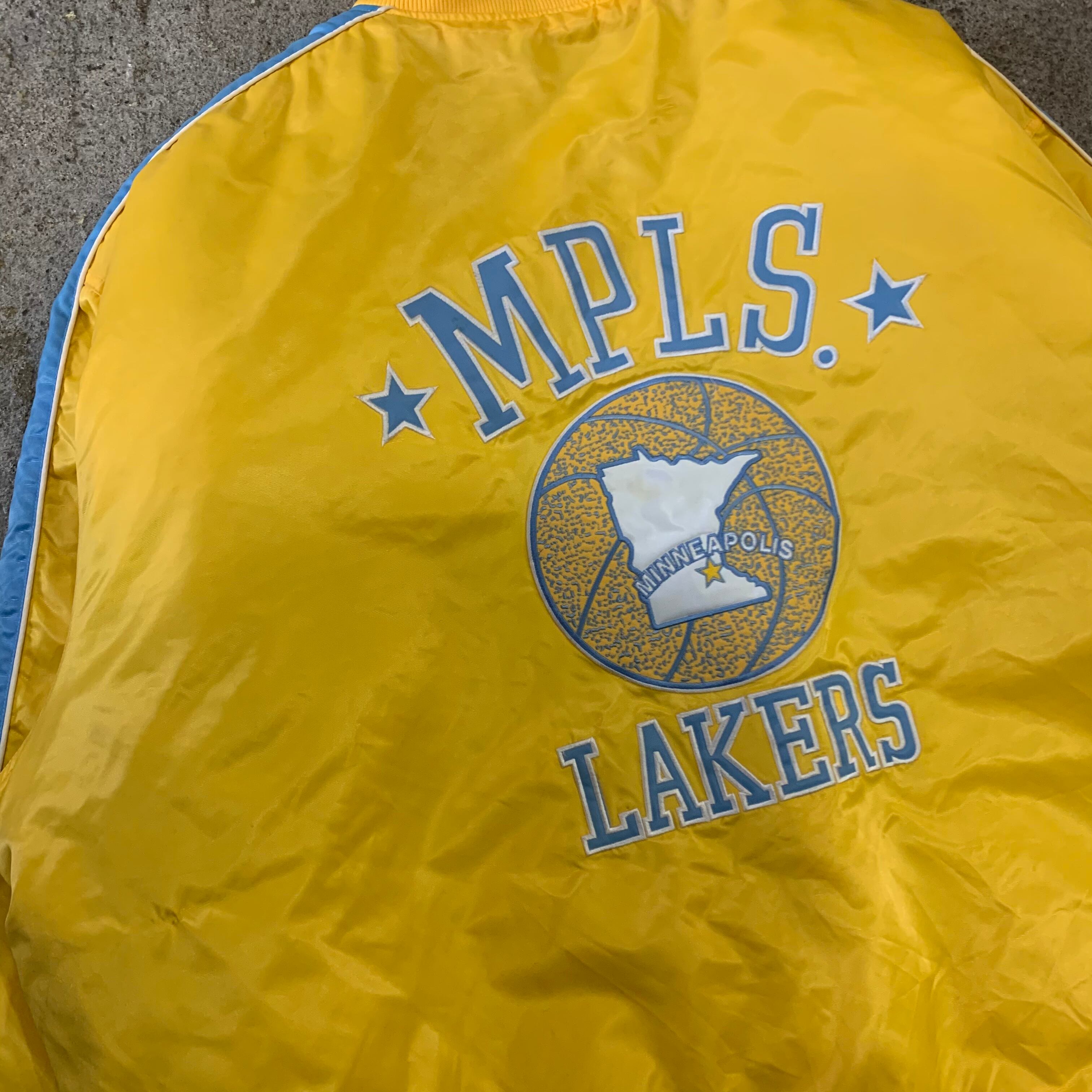 3XL‼︎ 90s LAKERS nylon stadium jacket | What'z up