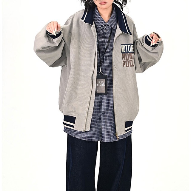 カレッジテイストヴィンテージジャケット 2col R00990