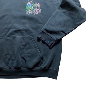 “JAPAN” print sweat parka
