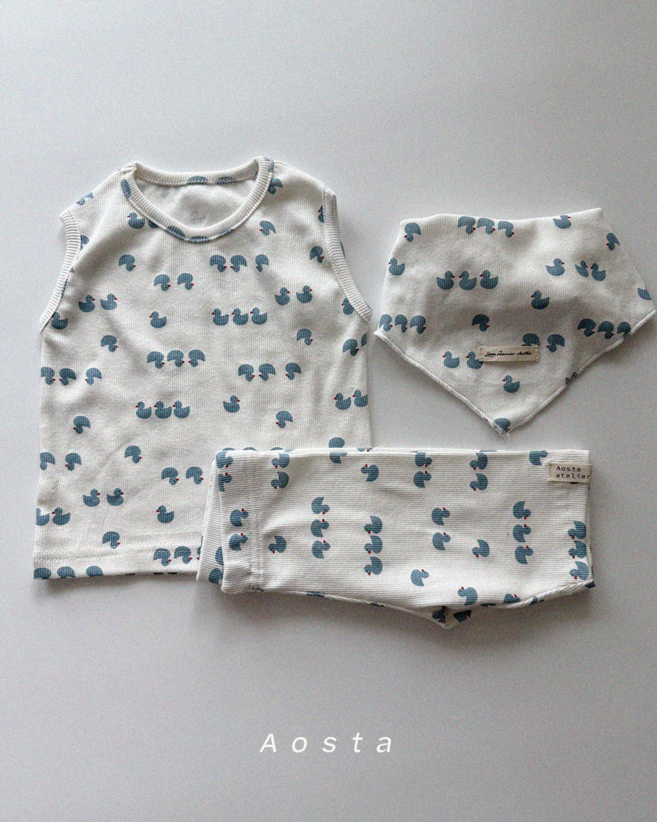 【取寄/韓国直送】Aosta 26/SM リブタンクトップ｜夏服｜韓国子供服