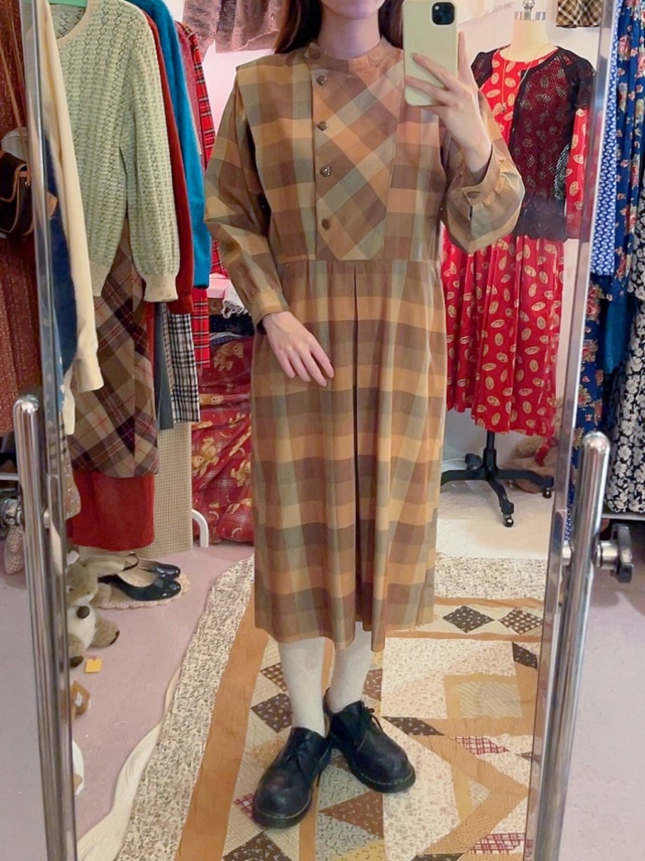 block check asymmetry button one-piece