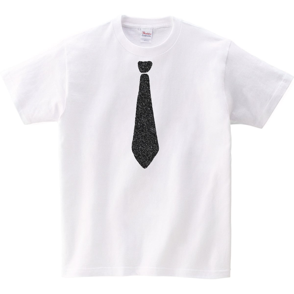 ノーマル ネクタイ Tシャツ  OS14 おもしろtシャツ だまし絵