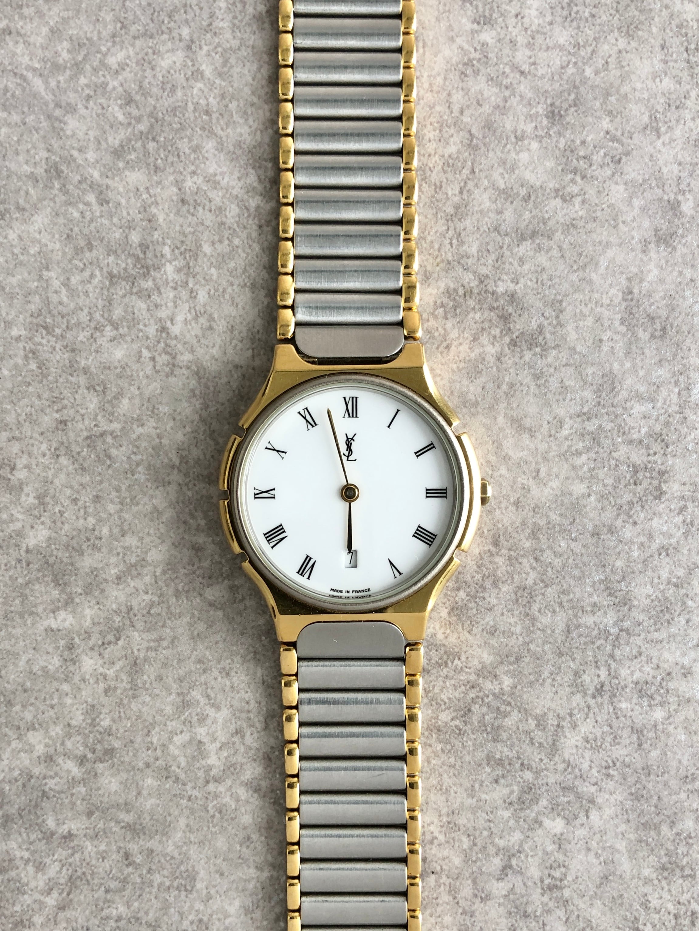 Yves Saint Laurent イヴ・サンローラン 腕時計 シルバー YSL 345010