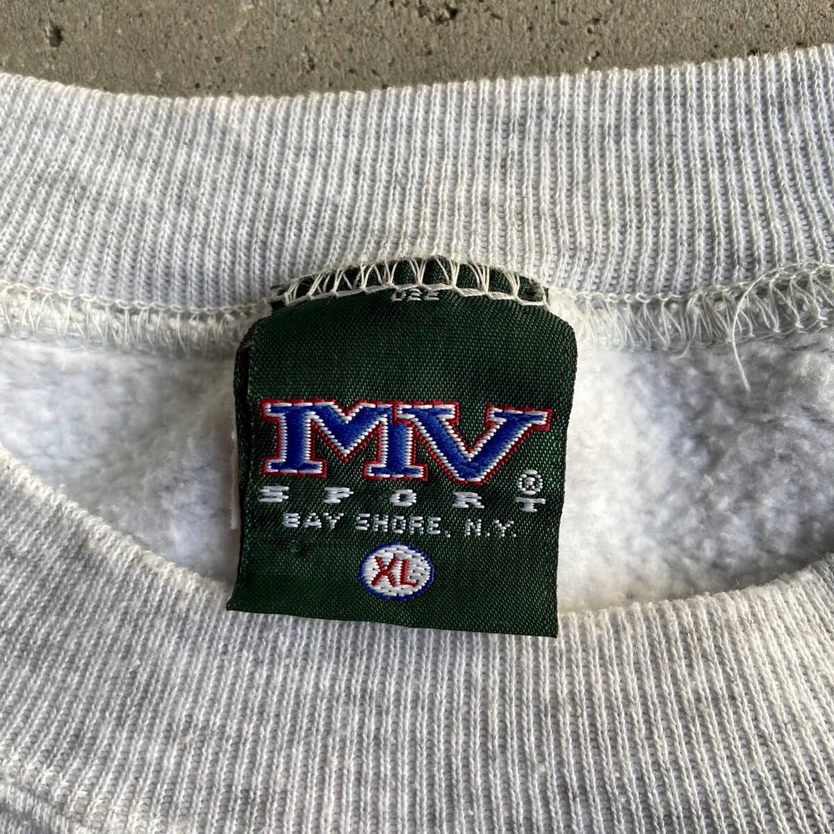 90年代 MV SPORT カレッジTシャツ USA製 メンズL ヴィンテージ /eaa244397