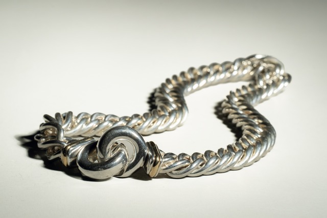 Vintage Tiffany & Co  & Heavy Curb Link Chain Necklace